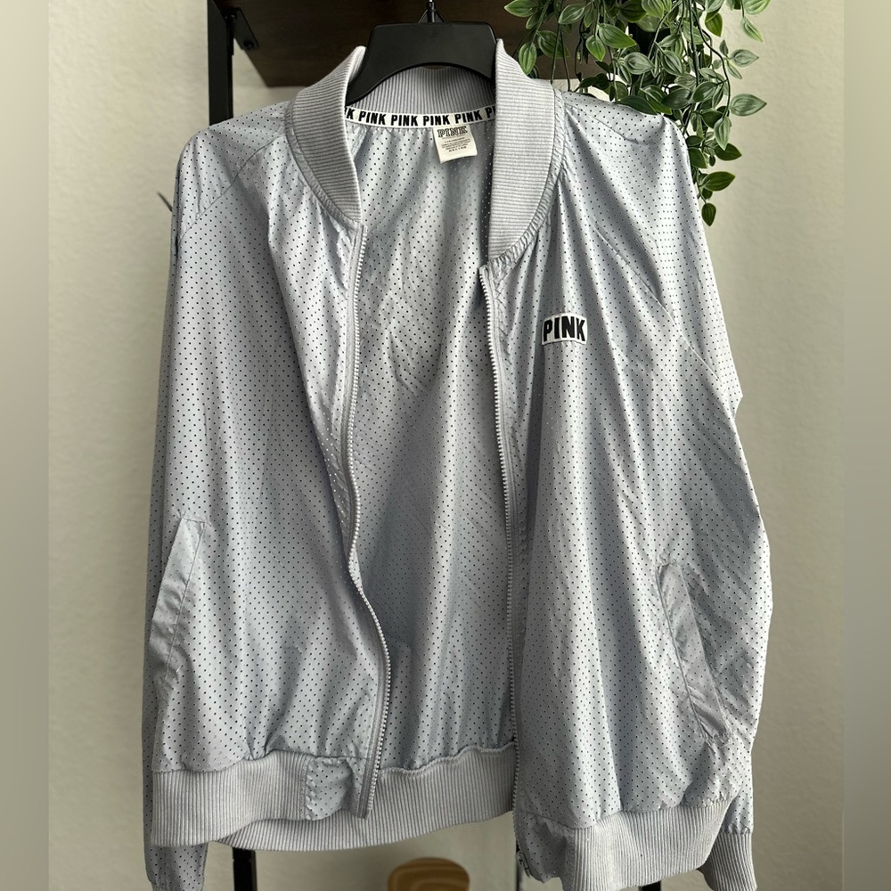 Women’s Victoria’s Secret pink nation zip jacket, size large. - Picture 5 of 6